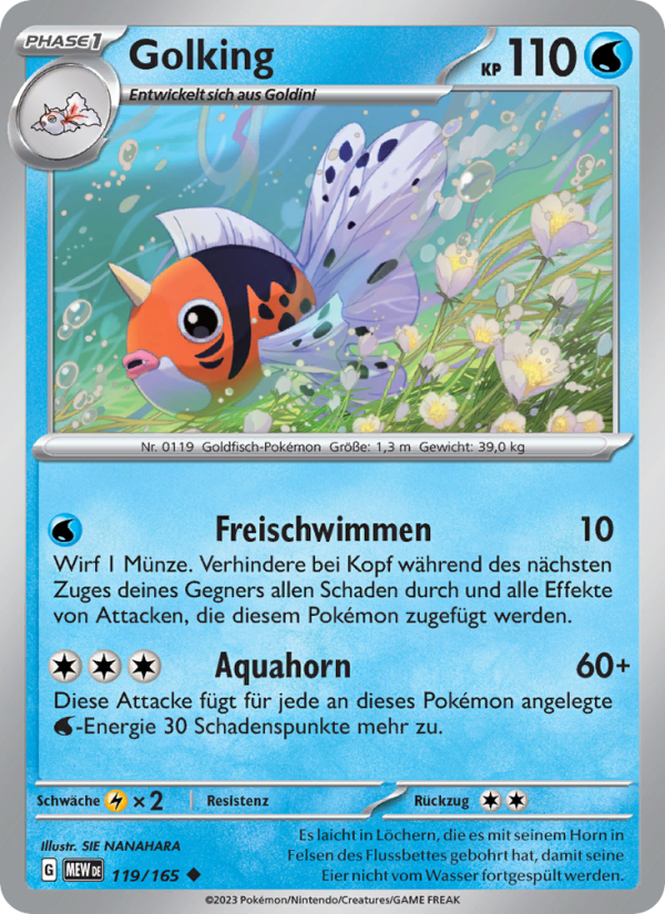 Golking - 151 (Uncommon) [MEW-119] | German, Near Mint German / Near Mint / Normal