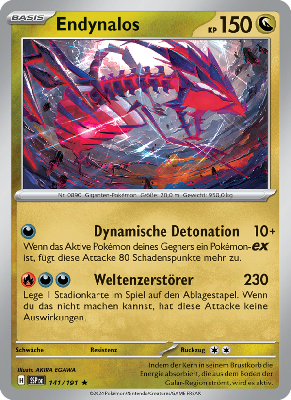 Endynalos - Surging Sparks (Rare) [SSP-141] | German, Near Mint German / Near Mint / Normal