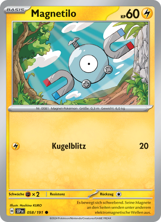 Magnetilo - Surging Sparks (Common) [SSP-58] | German, Near Mint German / Near Mint / Normal