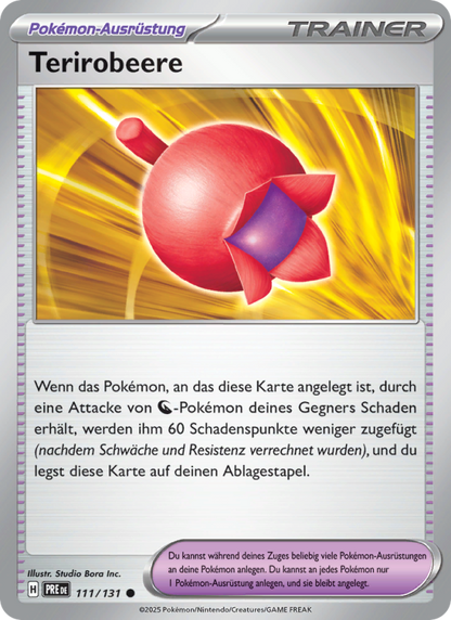 Terirobeere - Prismatic Evolutions (Common) [PRE-111] | German, Near Mint German / Near Mint / Normal