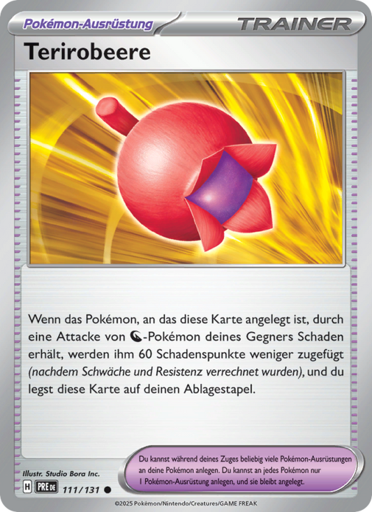 Terirobeere - Prismatic Evolutions (Common) [PRE-111] | German, Near Mint German / Near Mint / Normal