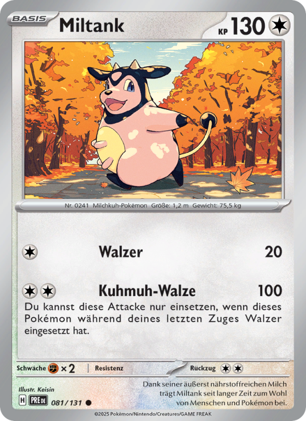 Miltank - Prismatic Evolutions (Common) [PRE-81] | German, Near Mint German / Near Mint / Normal