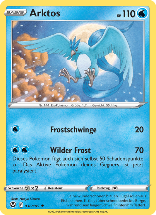 Arktos - Silver Tempest (Holo Rare) [SIT-36] | German, Near Mint German / Near Mint / Normal